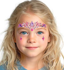 Strass Autocollant Pour Le Visage Princesse / Bijoux Paillettes Autocollantes Princesse / La Maison Du Déguisement