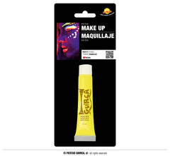 Tube Maquillage Fluo Jaune / Fard Maquillage Néon Jaune / La Maison Du Déguisement