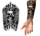 Tatouage Crâne / Tatouage Tête De Mort / La Maison Du Déguisement