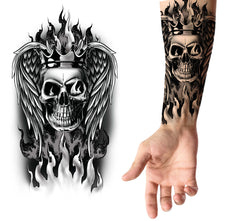 Tatouage Crâne / Tatouage Tête De Mort / La Maison Du Déguisement