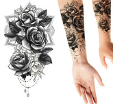 Tatouage Roses / La Maison Du Déguisement