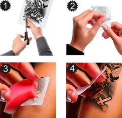 Tatouage Croix / La Maison Du Déguisement