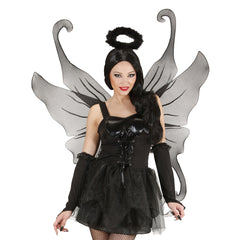 Ailes Chauve Souris Noires / Ailes Noires Halloween Luxe / La maison Du Déguisement