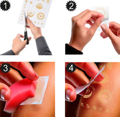 Tatouage 0r Medium / Tatouages Orient, Gitane / La Maison Du Déguisement