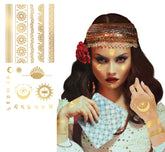 Tatouage 0r Medium / Tatouages Orient, Gitane / La Maison Du Déguisement