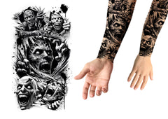 Tatouage Zombie / La Maison Du Déguisement
