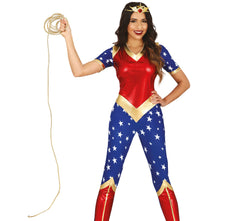 Lasso Dorée / Corde Or / Lasso Super Héros Or / La Maison Du Déguisement