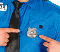 Plaque Police Métal / Broche De Police / Badge De policier / Badge Spécial Police Métal Argent / La Maison Du Déguisement