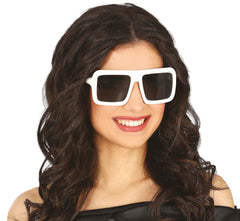 Lunettes Carré Blanc / La Maison Du Déguisement