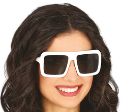 Lunettes Carré Blanc / La Maison Du Déguisement