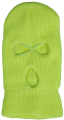 Cagoule néon Jaune / Cagoule Fluo Jaune / La Maison Du Déguisement