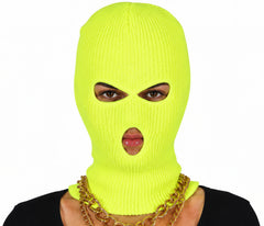 Cagoule Néon Jaune / Cagoule Fluo Jaune / La Maison Du Déguisement