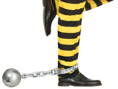 Boulet Bagnard Noir GM / Boulet De Prisonnier GM / Boulet Sur Chaine / La Maison Du Déguisement