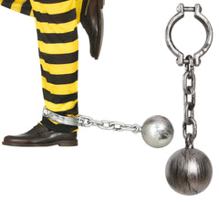 Boulet Bagnard Noir GM / Boulet De Prisonnier GM / Boulet Sur Chaine / La Maison Du Déguisement