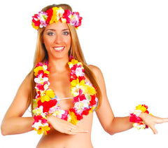 Set Hawaï / Ensemble Kit Hawaïen / La Maison Du Déguisement