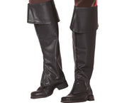 Sur bottes Simili Cuir Noir / Cache bottes Noir / Couvre-bottes élégants / La Maison du Déguisement