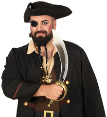 Ensemble Sabre pirate avec cache œil / Set Pirate sabre et cache oeil / La Maison Du Déguisement