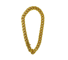 Collier Bling Bling Dorée / Chaîne Pimp Dorée / La Maison du Déguisement