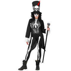 Canne Squelette amovible Avec Oeil Flottant / Canne Magicien halloween / Canne Vampire Horror / La Maison Du Déguisement