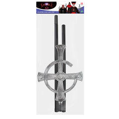 Canne Avec Crosse Messe Noire amovible / Canne Avec Crosse Religieuse Halloween / La Maison Du Déguisement