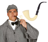 Pipe Détective en plastique / Pipe Sherlock Holmes / La Maison Du déguisement