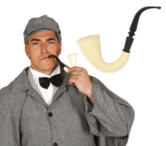 Pipe Détective en plastique / Pipe Sherlock Holmes / La Maison Du déguisement