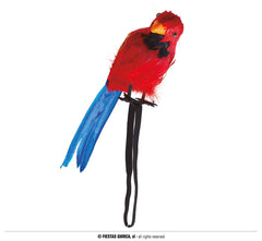 Perroquet Avec Plumes Pirate / Perroquet Avec Plumes Tropical / Perroquet pour épaule 30 cm / La Maison Du Déguisement