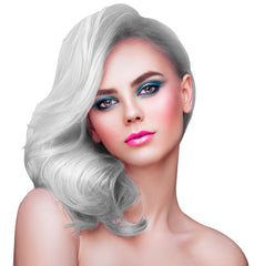 Bombe cheveux couleur blanc / Laque cheveux blanche / Spray laque cheveux Blanc / La Maison Du déguisement