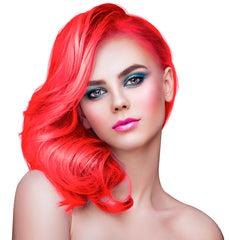 Bombe cheveux couleur rouge / Laque cheveux rouge / Spray laque cheveux rouge / La Maison Du déguisement