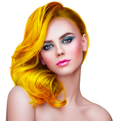 Bombe cheveux couleur Doré / Laque cheveux Or / Spray laque cheveux Or / La Maison Du Déguisement