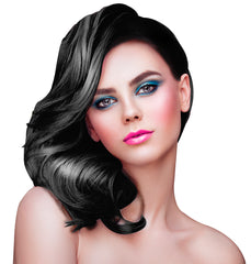 Bombe cheveux couleur noir / Laque cheveux noir / Spray laque cheveux noir / La Maison Du déguisement