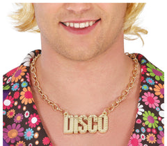 Collier Disco Or / Chaînes Disco Dorée / La Maison Du Déguisement