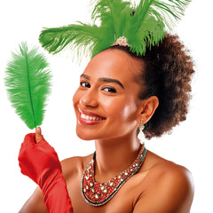 Plume d'autruche Vert / Plume autruche Vert / La Maison Du Déguisement