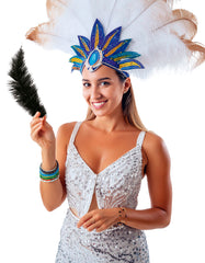 Plume d'autruche GM Noir / Plume autruche GM Noir / La Maison Du Déguisement