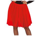 Tutu Rouge en Tulle BM / Tutu Résille Rouge 60 cm / La Maison Du Déguisement