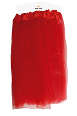 Tutu Rouge en Tulle BM / Tutu Résille Rouge 60 cm / La Maison Du Déguisement
