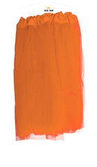 Tutu Orange en Tulle BM / Tutu Résille Orange 60 cm / La Maison Du Déguisement