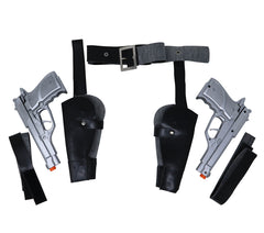 Ceinture Holster Lara Croft / Set Aventurier / Ceinturon Double Lara / Cartouchière double avec pistolets / La Maison Du déguisement