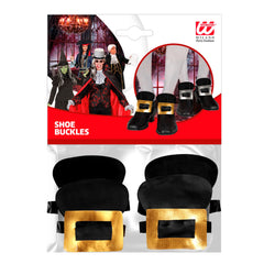 Boucles De Chaussures Or / Paire de boucles chaussures Doré / La Maison Du Déguisement