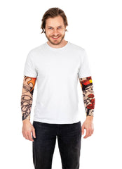 Manches Tatouages Temporaires Modèle Aléatoire / La Maison du Déguisement