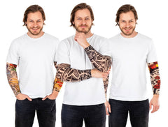 Manches Tatouages Temporaires Modèle Aléatoire / La Maison du Déguisement