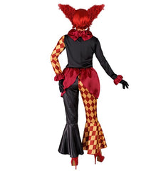 Déguisement Clown Sanglant Adulte / Costume Clown Horreur Halloween Femme / La Maison Du Déguisement