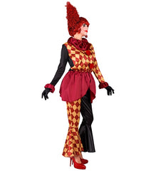 Déguisement Clown Sanglant Adulte / Costume Clown Horreur Halloween Femme / La Maison Du Déguisement