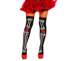 Mi Bas Jour des Morts Mexicain / Chaussettes Squelette / La Maison Du Déguisement