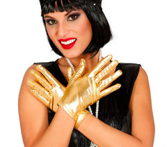 Gants métallisés Or / Gants métallisés Or courts / La Maison Du Déguisement