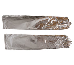 Gants Longs métallisés Argent / Gants Longs métallisés Argent / La Maison Du Déguisement