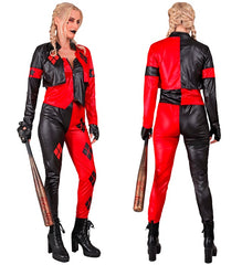 Déguisement Arlequin Maléfique Adulte / Costume Super héros Harley Quinn Femme / La Maison Du Déguisement