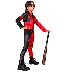 Déguisement Arlequin Maléfique Enfant / Costume Super héros Harley Quinn Enfant / La Maison Du Déguisement