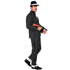 Déguisement Années 20, 30 noir / Costume Gangster Gatsby Noir / Costume Borsalino Noir / La Maison Du Déguisement