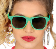 Lunettes Fluo Vert / Lunettes néon Années 80s / La Maison Du Déguisement